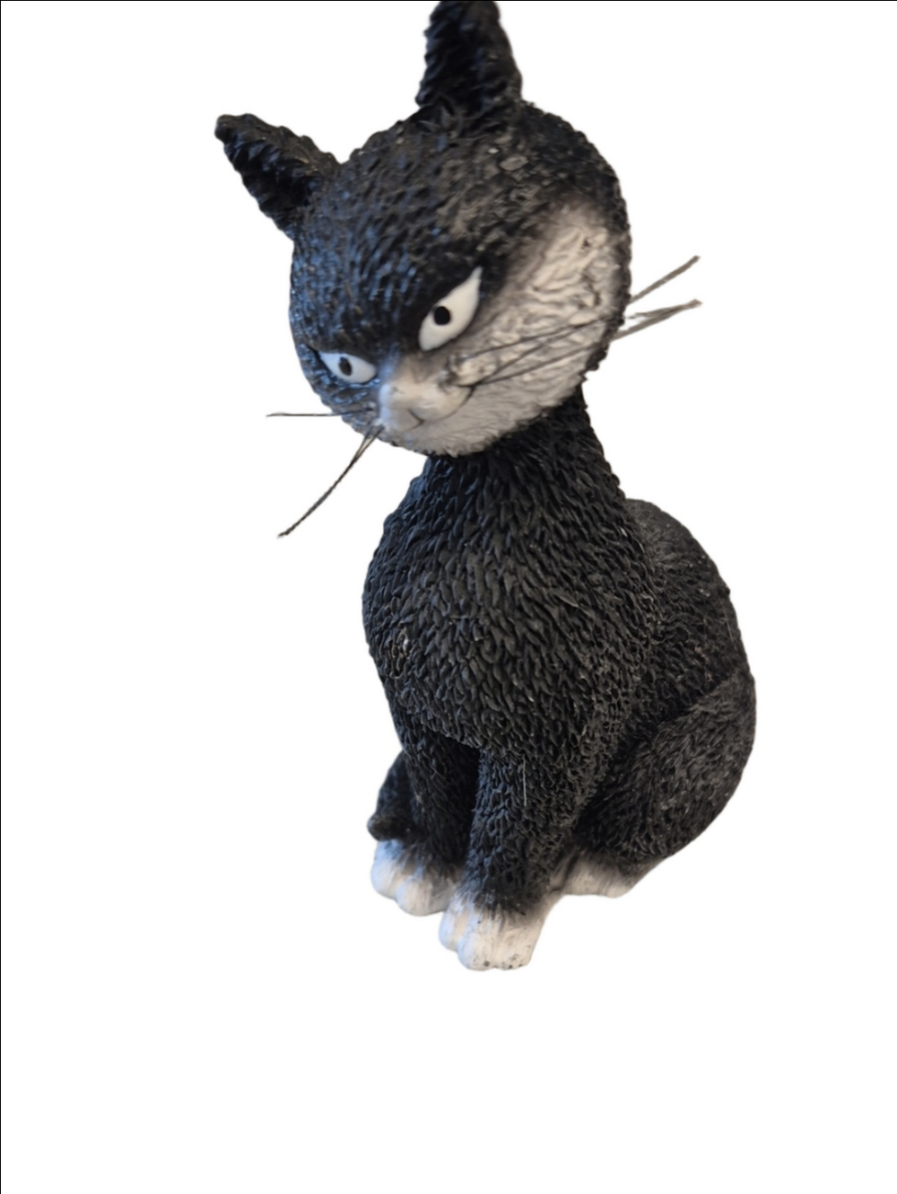 Parastone Dubout Black & White Mother Cat Decorative Cat Figurine